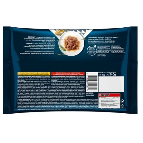 Gourmet Perle Delicias 4x85g