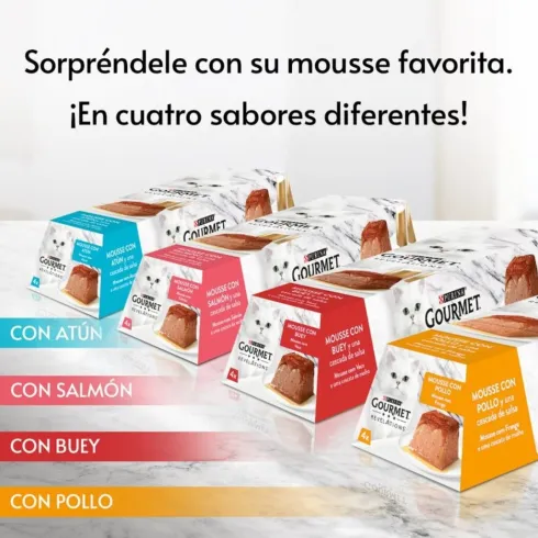 Gourmet Revelations Mousse Salmón 4x57g