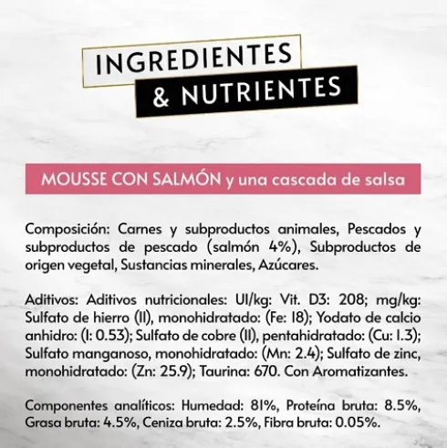Gourmet Revelations Mousse Salmón 4x57g