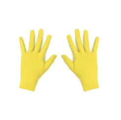 Guantes Cortos Adulto Amarillo