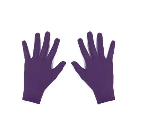 Guantes Cortos Adulto Morado