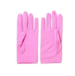 Guantes Cortos Adulto Rosa
