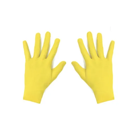 Guantes Cortos Infantil Amariilo