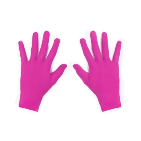 Guantes Cortos Infantil Fucsia