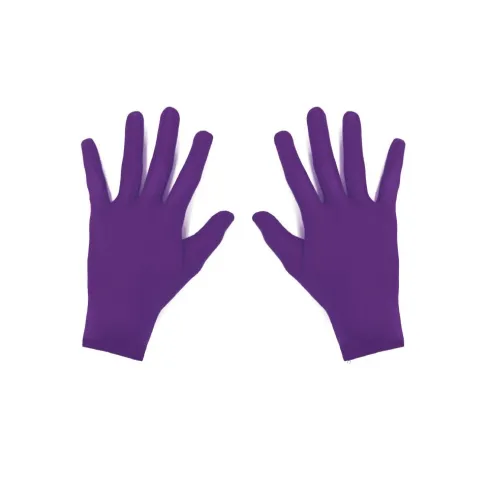 Guantes Cortos Infantil Lila