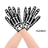 Guantes Esqueleto Flores