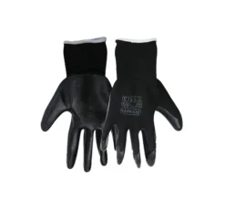 Guantes Jardinería Bricolaje Negro 7/S