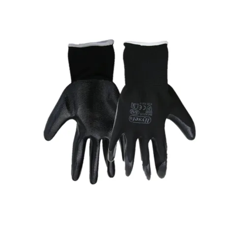 Guantes Jardinería Bricolaje Negro 7/S