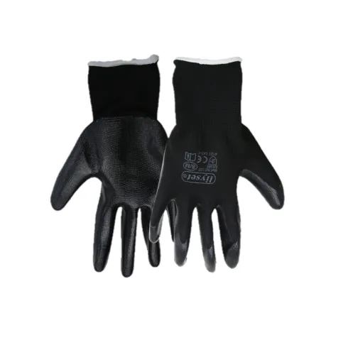 Guantes Jardinería Bricolaje Negro 9/L