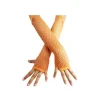 Guantes Red Largos Naranja
