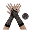 Guantes Red Negro Con Brillo