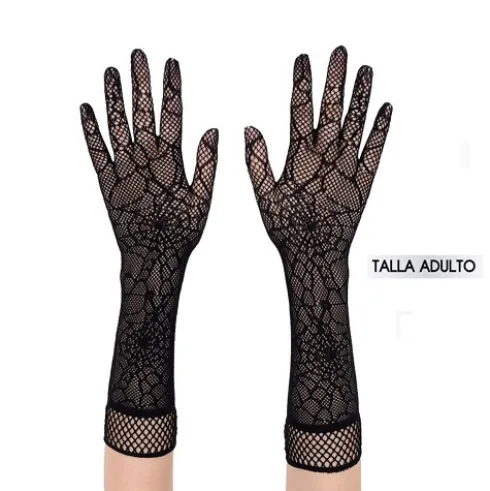 Guantes Red Telaraña Negro