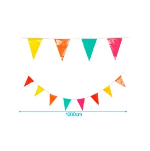 Guirnalda Banderines Multicolor 10M