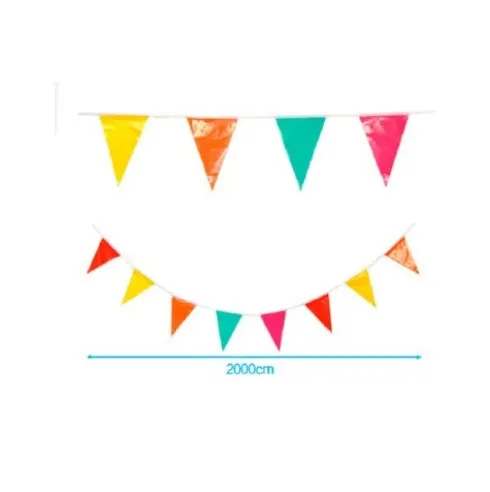 Guirnalda Banderines Multicolor 20M