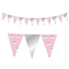 Guirnalda Banderines Rosa Topos