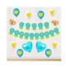 Guirnalda Feliz Cumpleaños Con Globos 25PCS