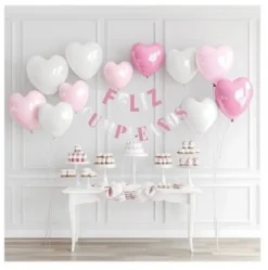 Guirnalda Feliz Cumpleaños Con Globos 30PCS