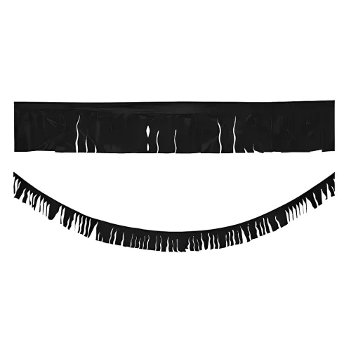 Guirnalda Flecos Negro 20M