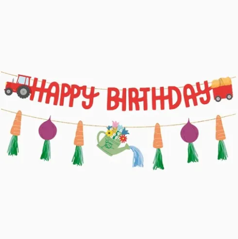 Guirnalda Happy Birthday Granja