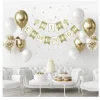 Guirnalda Mi 1a Comunión Con Globos Oro 31PCS