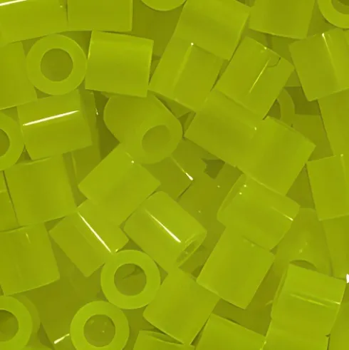 Hama Beads Amarillo Translucido