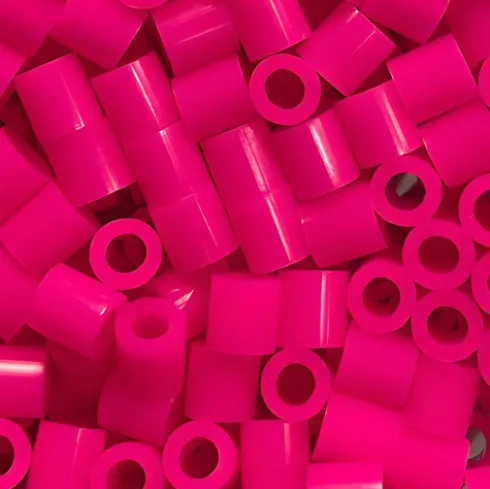 Hama Beads Rosa Neon