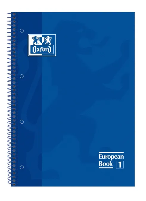 Hiper – Cuaderno Oxford A4 con tapa dura | Cuaderno de notas para oficina o colegio | 80H 90G