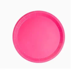 Hiper – Platos llanos de color biodegradable | Hechos de cartón Ø20,5cm