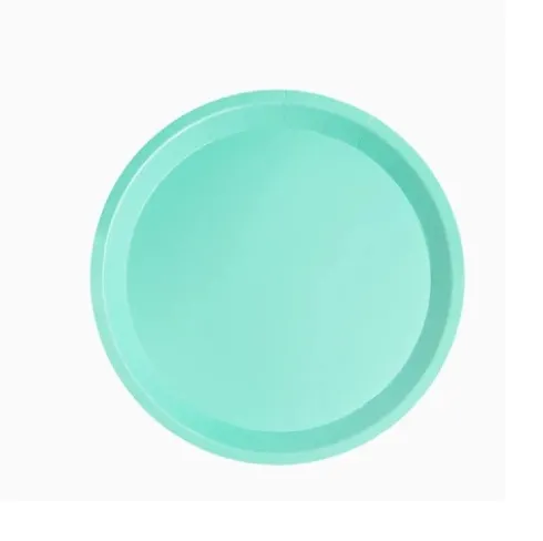 Hiper – Platos llanos de color biodegradable | Hechos de cartón Ø20,5cm