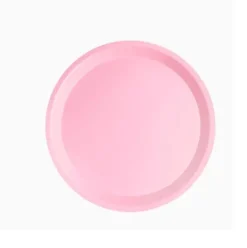 Hiper – Platos postre de color biodegradable | Hechos de cartón Ø17cm