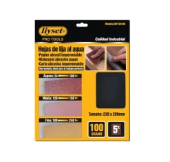 Hojas De Lija 230x280MM