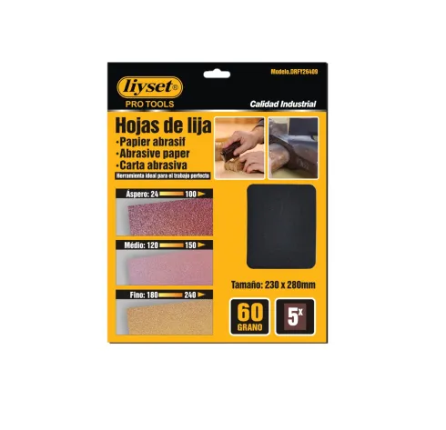 Hojas De Lija 230x280MM