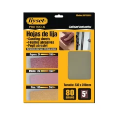 Hojas De Lija 230x280MM