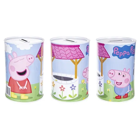 Hucha Metal Peppa Pig 10X15CM