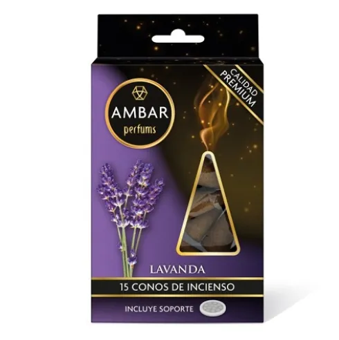 Incienso 15 Conos Lavanda