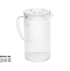 Jarra Plástico Mint C/Tapa 1500ML