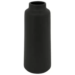 Jarrón Cerámica Negro 30cm