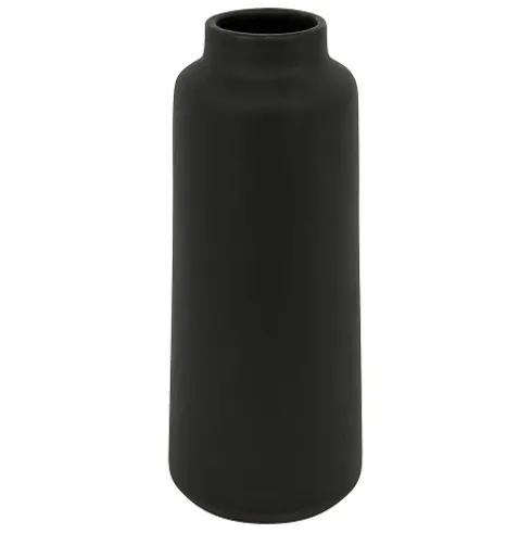 Jarrón Cerámica Negro 30cm