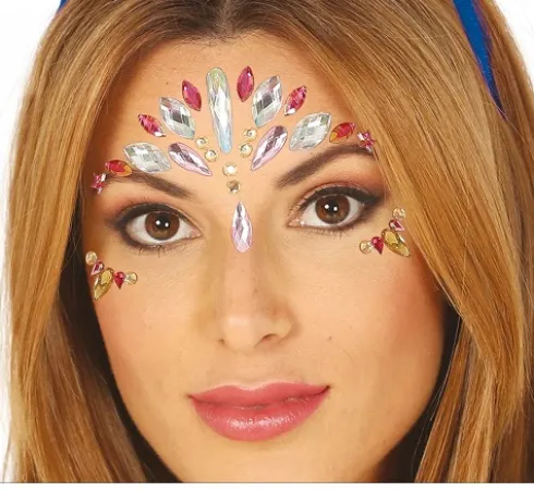Joyas Faciales Adhesivas Estrellas