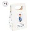 Juego 4 Cajas Regalo Comunión Niño