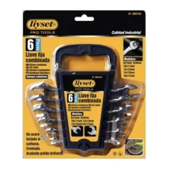 Juego de Llaves Fija Combinada 6pcs