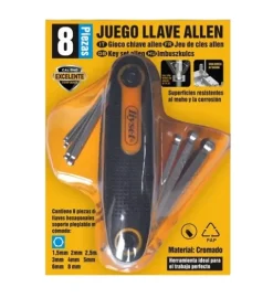 Juego Llave Allen 8PCS