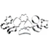 Juego Moldes Cortapastas Inox
