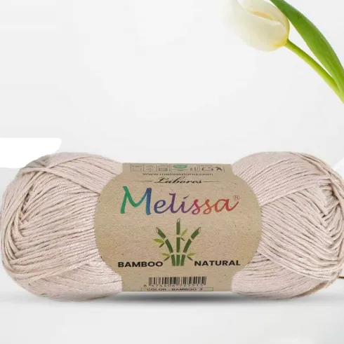 Lana Bamboo Beige Rosa 3