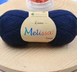 Lana Cool Azul Marino 16