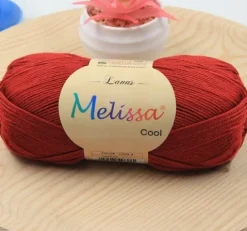 Lana Cool Rojo Carmín 9