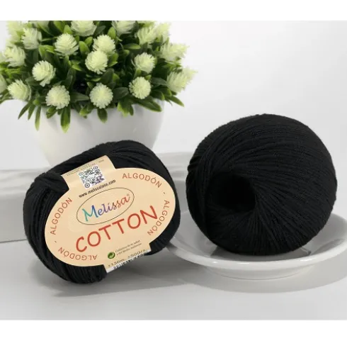 Lana Cotton Negro 309
