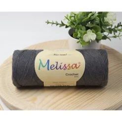 Lana Crochet Gris Antracita 6