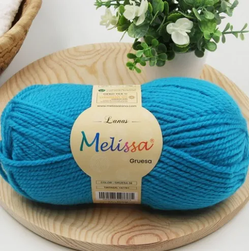 Lana Gruesa Azul Intenso 56