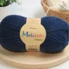 Lana Mediana Azul Melange 74